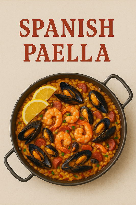 Spanish Paella Recipe (E-Book)